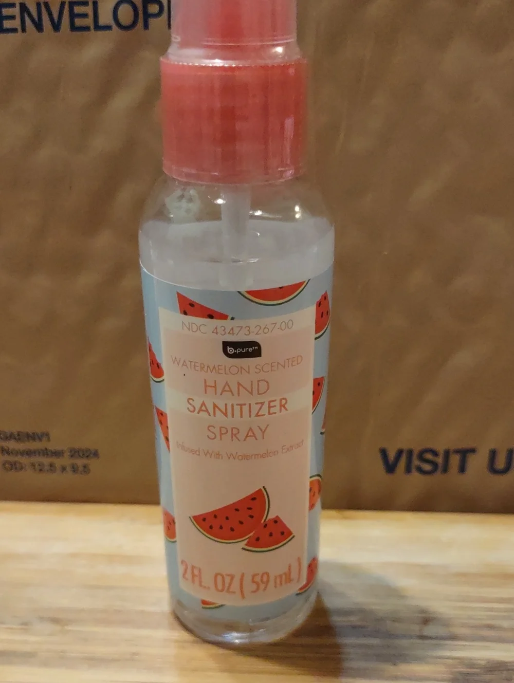 3 For $13.00 Watermelon Scented Hand Sanitizer Spray